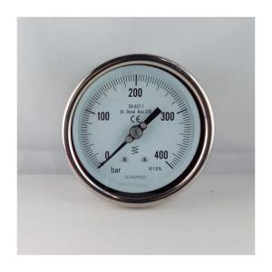 China Stainless Steel Clamp Type Diaphragm Pressure Gauge For Sanitary Industry factory