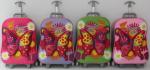 3d car child trolley luggage bag female primary school students trolley school