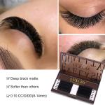 8-14mm Individual False Eyelashes CC/D/DD Curling Volume Eyelash Extension