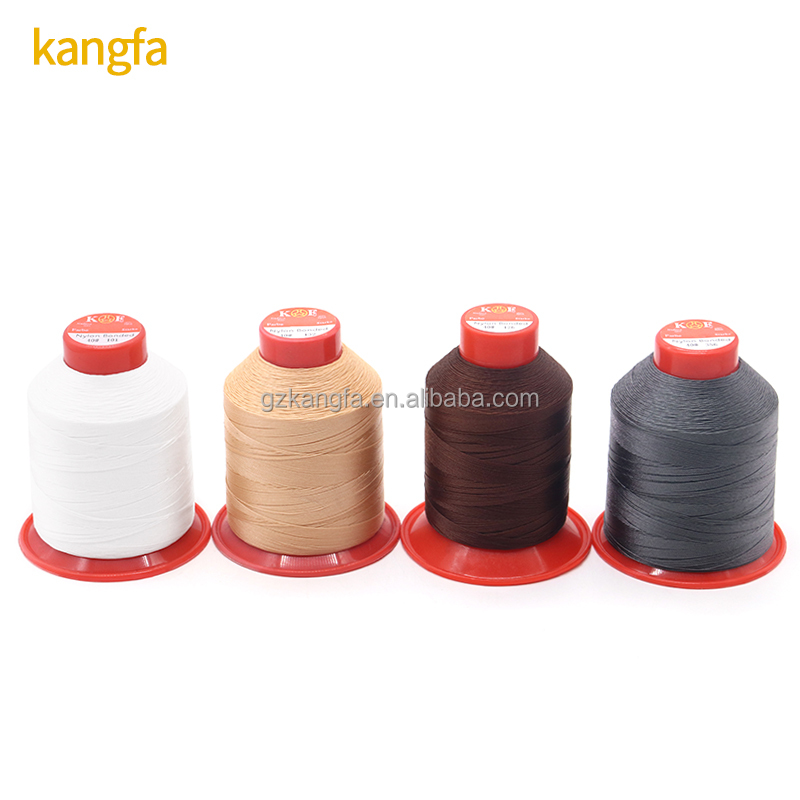 Filament Yarn Type Heavy Duty V69 Tex 70 Nylon Bonded Thread 210D/3 69 for Leather Goods
