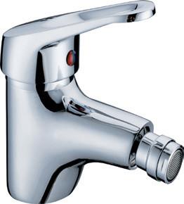 China One Handle H59 Bidet Brass Bathroom Sink Faucets With Chrome Plated factory