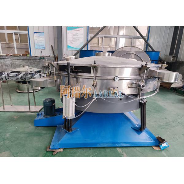 China 2000mm SUS Ultrasonic Tumbler Screening Machine For 100 Mesh Silica Sand factory