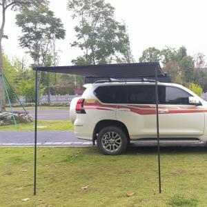 China Outdoor 420D Oxford Vehicle Side Awning With Light CE Certification factory