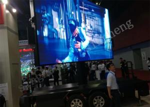 China Mobile Advertising Trailer Led Display Screen 1R1G1B SMD Pixel Configuration factory