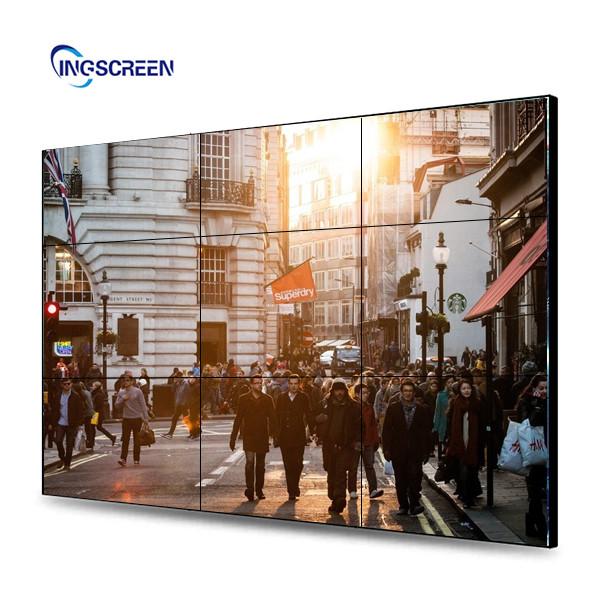 Narrow Bezel LCD Video Wall 46 Inch Screen Digital Signage Lcd Advertising 2x2m