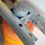Roadway Safety Anti-Collision Highway Roller Barrier Guardrail for Crowd Control