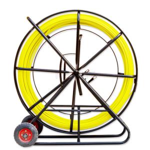 China KEXINT Fiber Optic Tools Plastic Coasted Fiberglass Duct Rodder factory