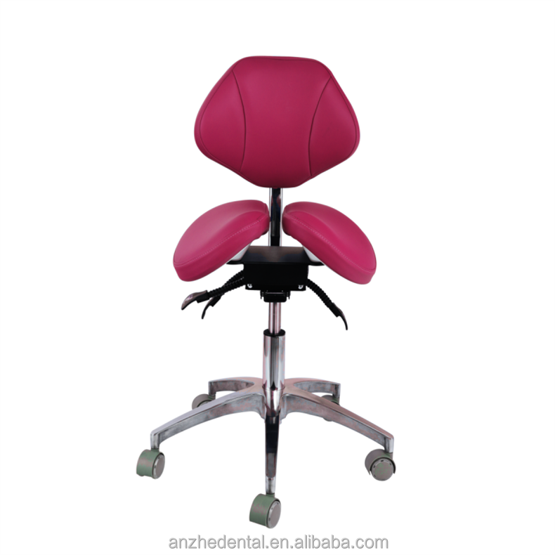 Hospital Furniture Dentist Stool Dental Saddle Seat 360 Degree Rotation Dentist Chair
