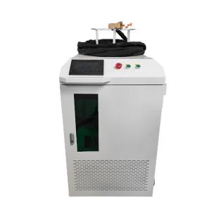 China Metal Applicable 1000w 2000w Fiber Laser Cleaning Machine for Oil Stain Rust Coating Materials Paints Removal 2024 Year factory