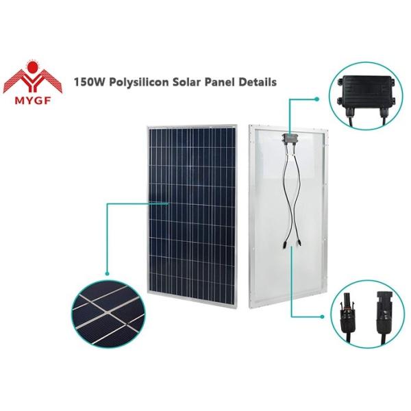 China 150 Watt Polycrystalline Solar Module , Solar Polycrystalline Panel Durable factory