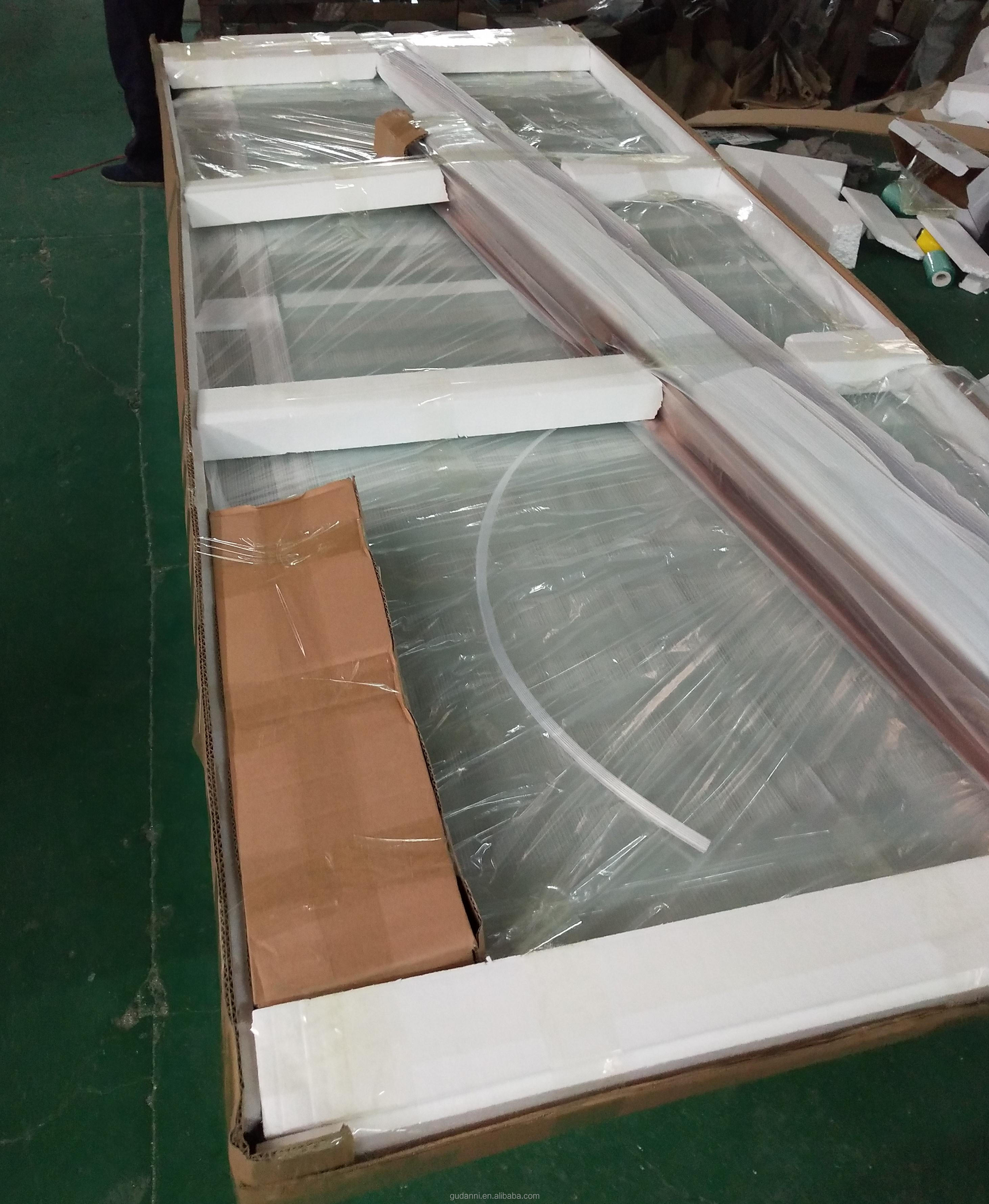 Bathroom Rectangular Single Moving Door 2 Pieces Fixed Shower Panels with Shelf Shower Bath Rooms Complete