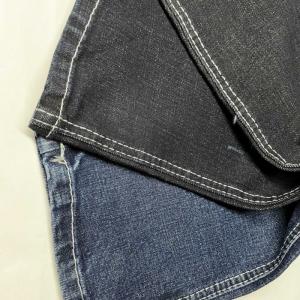 China 11.5 oz Soft TC Twill Denim Dark Grey Denim Fabric For Men Wearing factory