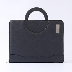 China A4 Ring Binder Leather Business Portfolio Multicolor Portable Custom Logo factory