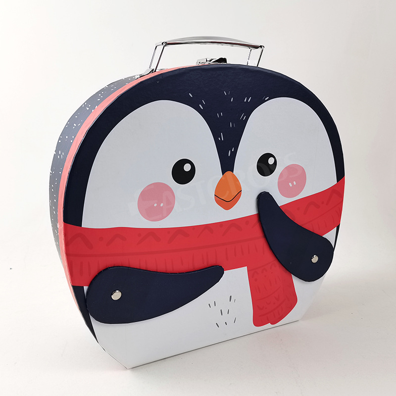 Reusable Lightweight Penguin Gift Box , Multifunctional Holiday Candy Boxes