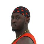 Wholesale Designer Fashion Custom Logo Silk Polyester Durag Supplier Wholesale