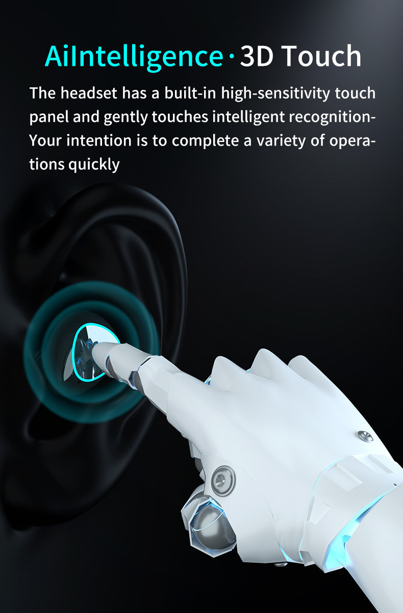 IPX7 Waterproof In Ear Bluetooth Earphone 33ft Operating Auto Pairing