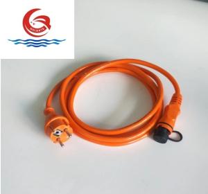 China Waterproof Electric Power Extension Cord 2.6m European Extension Cord IP44 European Standard factory
