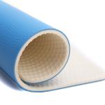 PVC Sports Flooring Basketball Court Waterproof Blue 1.5*20 M Indoor \ outdoor