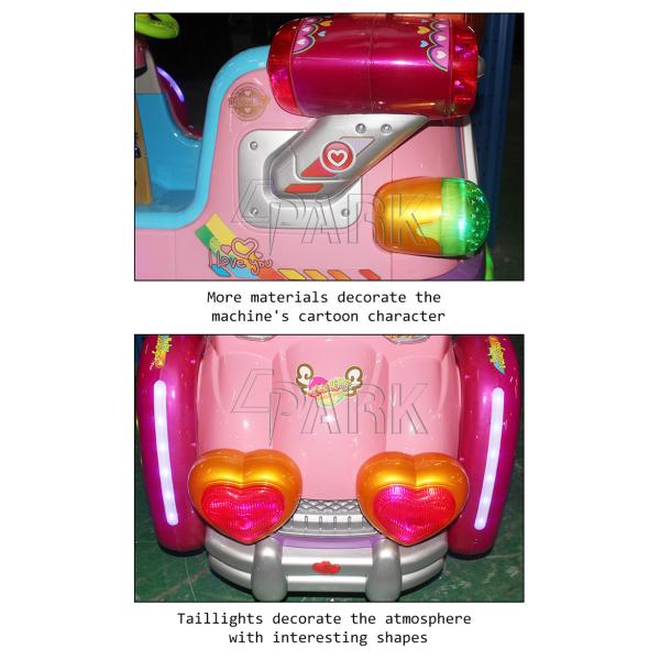 Guangzhou factory high quality electric plastic carton rocking commercial kiddie ride EPARK children arcade game machine