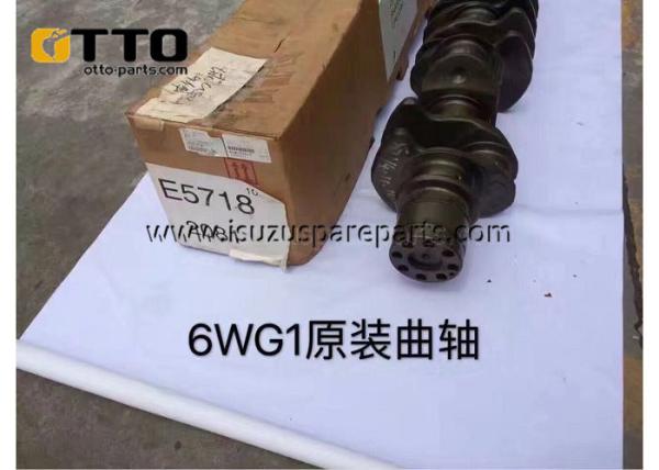 1-12310715-0 ZX450-3 6WG1T Isuzu Excavator Crankshaft Genuine 1123107150
