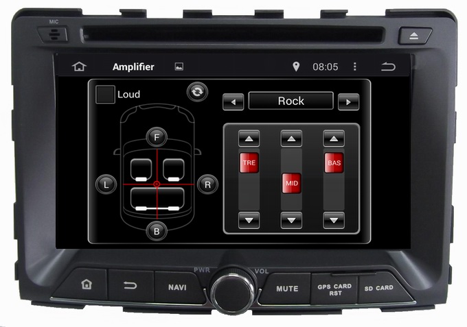 Ouchuangbo Car Radio Multimedia Stereo Kit Ssangyong Rexton 2011 Android 4.4 DVD System OC