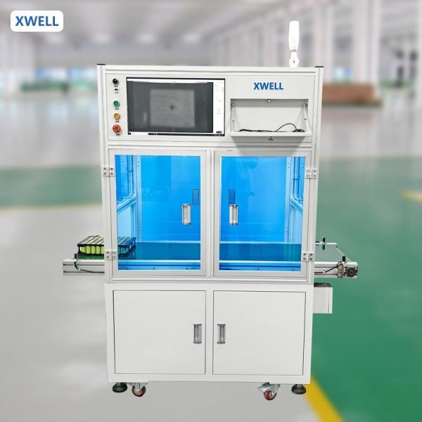 China Cylindrical Battery Positive And Negative Visual Inspection Machine factory