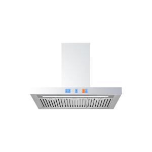 China 600mm Electric T Shape Chimney Hood Range Chimney 36 Inch factory