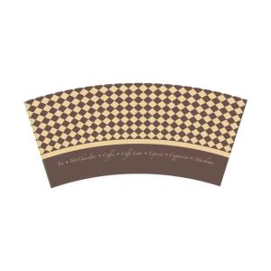 China Printing Ink 8oz Paper Cup Blank Single Wall Paper Tea Cup Raw Material factory