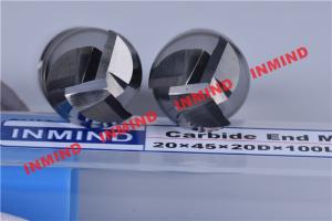China 2 Flute / 3 Flute Aluminum End Mill with Highly Polished Smooth Finish factory