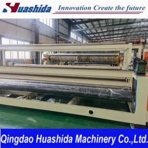 0.1-3.0mm Thickness 8000mm Width PE Geosynthetic Membrane Extrusion Line with