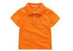 Soft Cotton Polo Shirts With Company Logo Embroidery / Kids Short Sleeve Polos