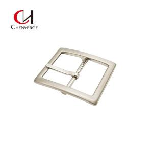 China 35mm Nickel Center Bar Belt Buckles Corrosion Resistant Durable factory