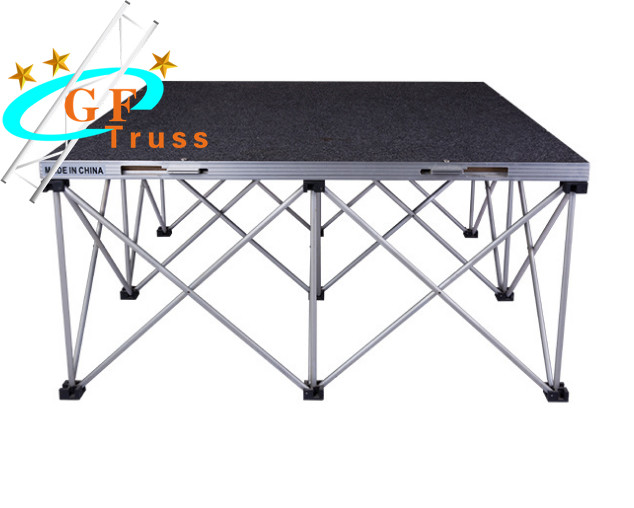 high quality Portable Stage Easy install mobile event stages outdoor concert portable stage for sale