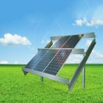 Hot Dip Galvanized Steel Solar Roof Mount System 10-60 Degree
