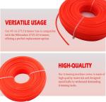 Trimmer Line Round 0.095 Inch Grass Trimmer Line Replacement Line