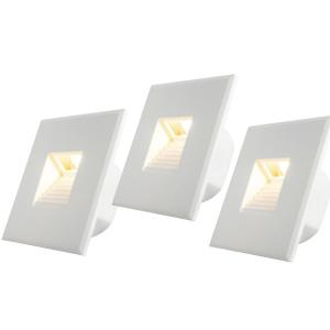China SMD IP54 Recessed Stair Lights Indoor , Waterproof LED Wall Recessed Lights factory