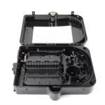 Plastic Fiber Optic Junction Box , 24 / 16 Core Fibre Optic Distribution Box