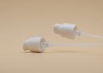 PP Plastic Cosmetic Bottle Pump Screw Type 20mm 0.25ml Discharge Rate