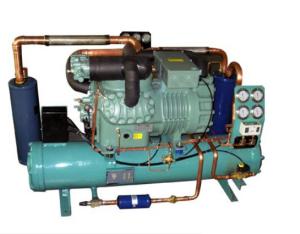 China CE 9HP Water Cooled Refrigeration Unit 4CE-9Y Semi Hermetic Condensing Unit factory