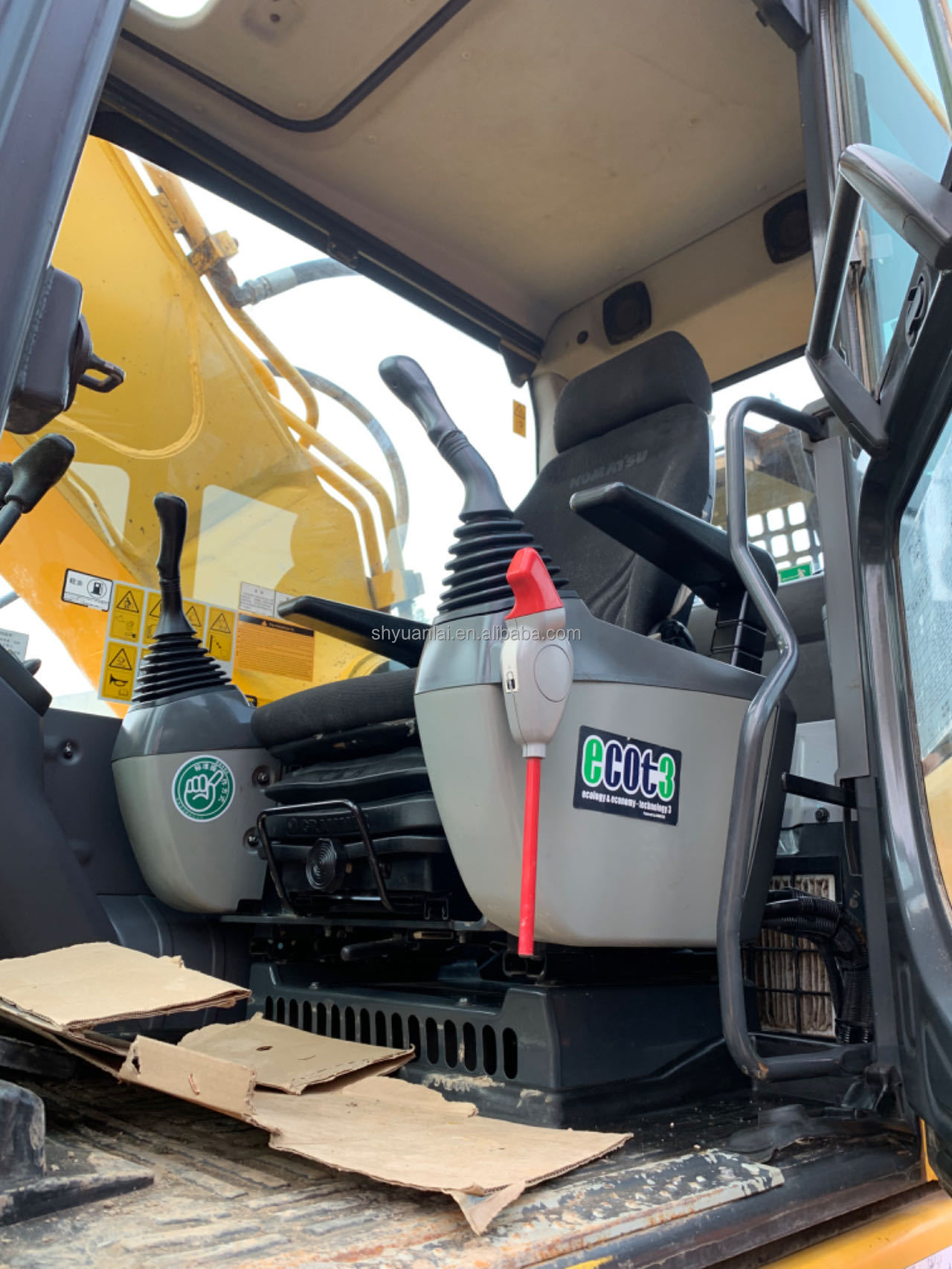 Komatsu used hydraulic excavator PC430 smooth movement high operating efficiency and easy operation on sale now