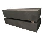 2000*700*350 Medium Grain Graphite Block for Smelting Industry