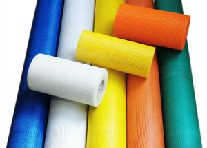 China 5*5mm C Glass Fiberglass Wire Mesh Screen Colors Alkai Resistant factory