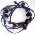 Waterproof IP44 in E14 holiday Belt Light 15 meter length