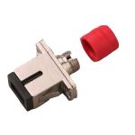 PVC / metal Fc To Sc Fiber Adapter 1000 times Durability Simplex Shutter