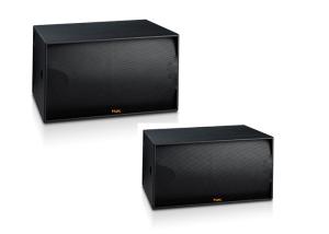 China 1200W Passive Pa System Dual 18 Inch Subwoofer Loudspeaker For Multifuntional Room factory