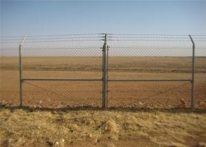 China galvanized chain link fence for sale diamond wire mesh factory