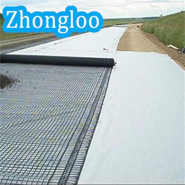 Polyester Polypropylene Woven Geotextile Drainage Membrane 4m 50m