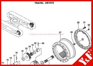 China Hitachi Excavator Spare Parts 9180429 1027082 4110369 4321887 3085566 factory