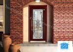 Soundproof French Decorative Door Panel Inserts Anti Knock 25 Mm Solid
