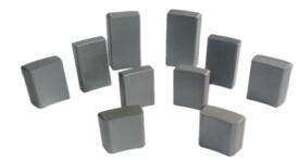 China Permanent Magnets Based On Hard Ferrite Ceramics Ring Segment Type Magnet Ferrite W126A factory